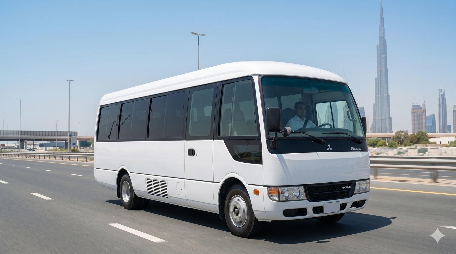 22 Seater Mitsubishi Fuso Rosa