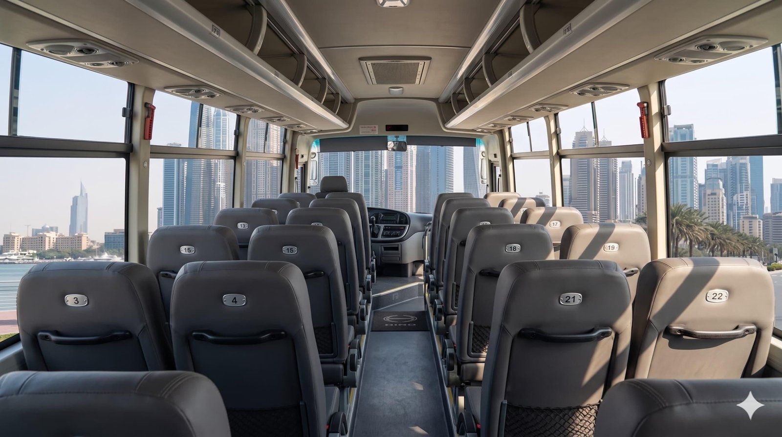22 Seater Mitsubishi Fuso Rosa