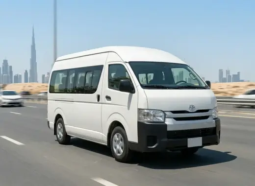 15 Seater Toyota Hiace Van Rental