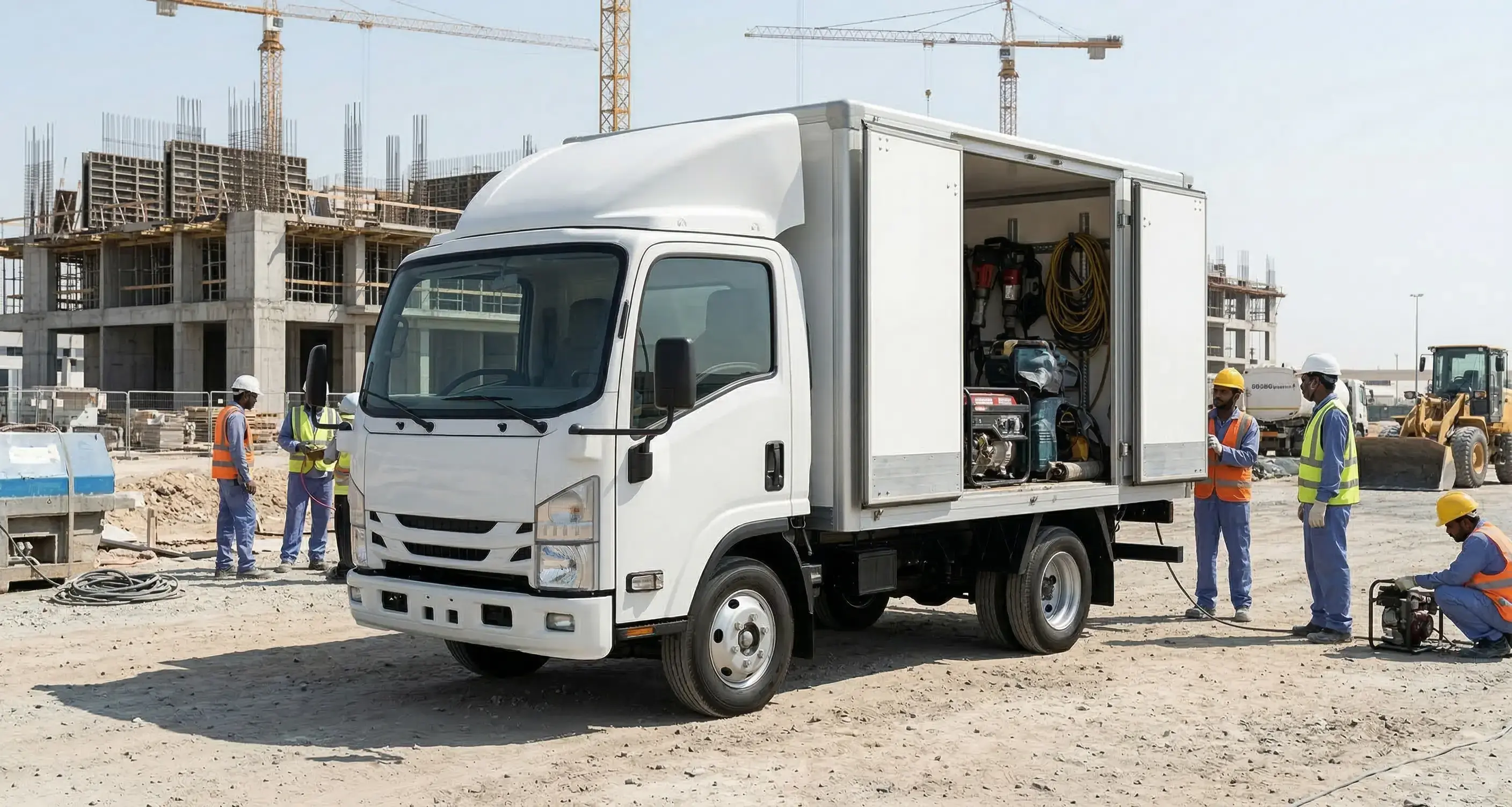 3 Ton Box Pickup Truck