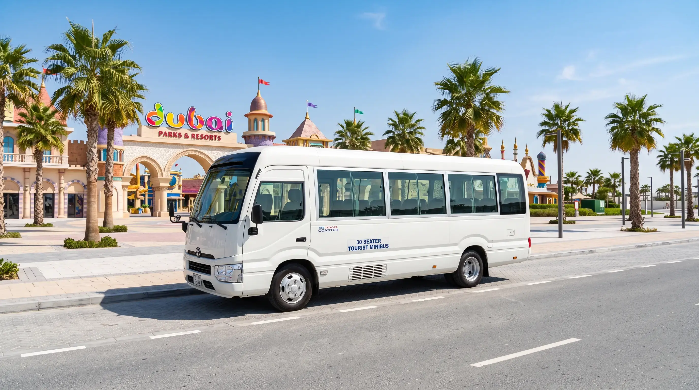 30-Seater Bus Rental Dubai