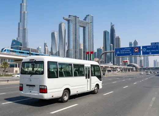 30-Seater Bus Rental Dubai