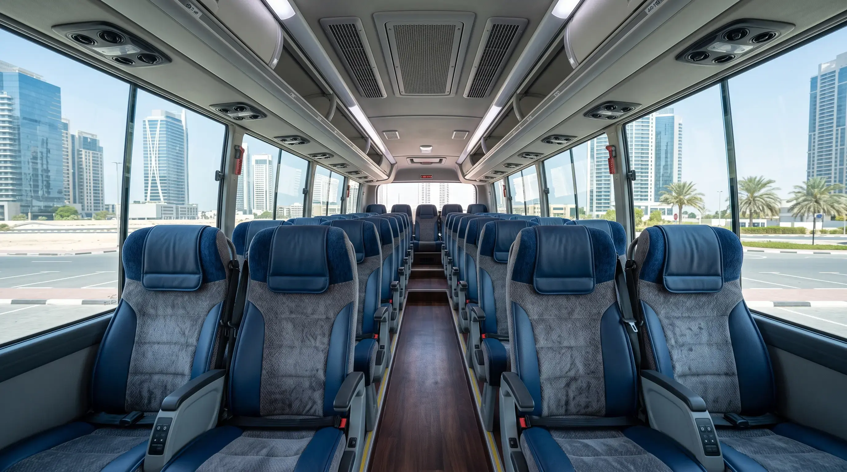 35 Seater Bus Rental in Dubai