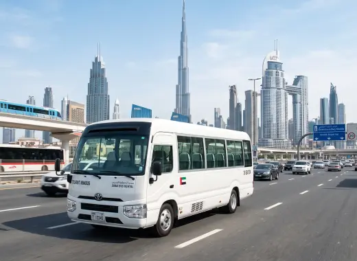 35 Seater Bus Rental in Dubai