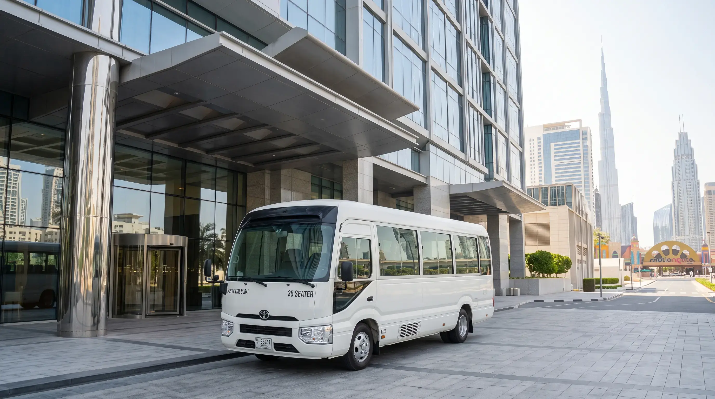 35 Seater Bus Rental in Dubai