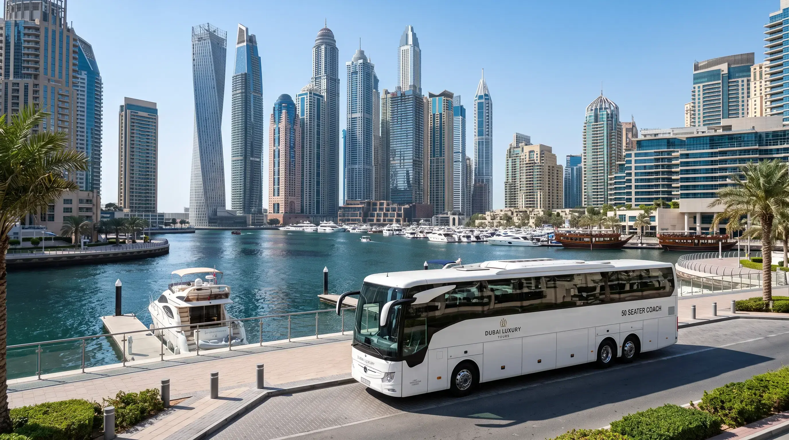 50 Seater Bus Rental in Dubai