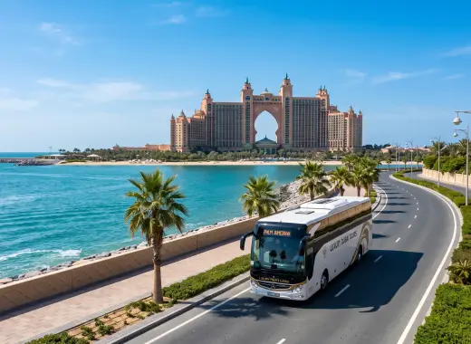 50 Seater Bus Rental in Abu Dhabi