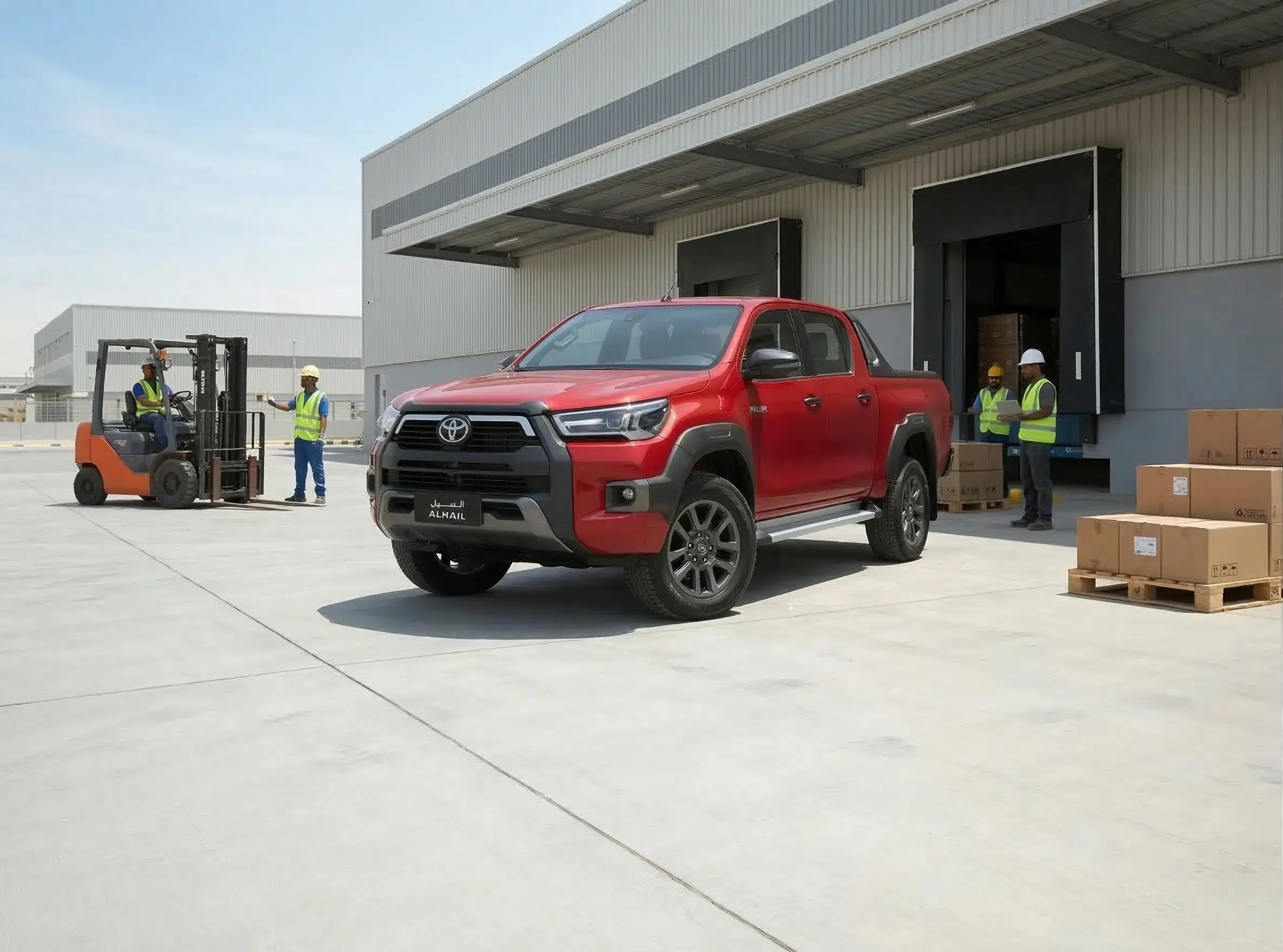 Rent Toyota Hilux 4X4 Pickup