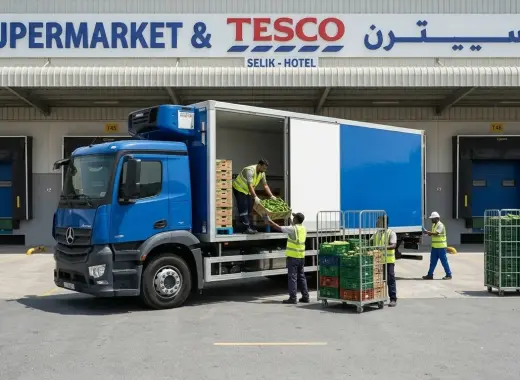 Mercedes 10 Ton Chiller Truck