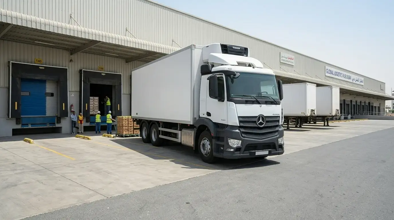 Mercedes 10 Ton Chiller Truck