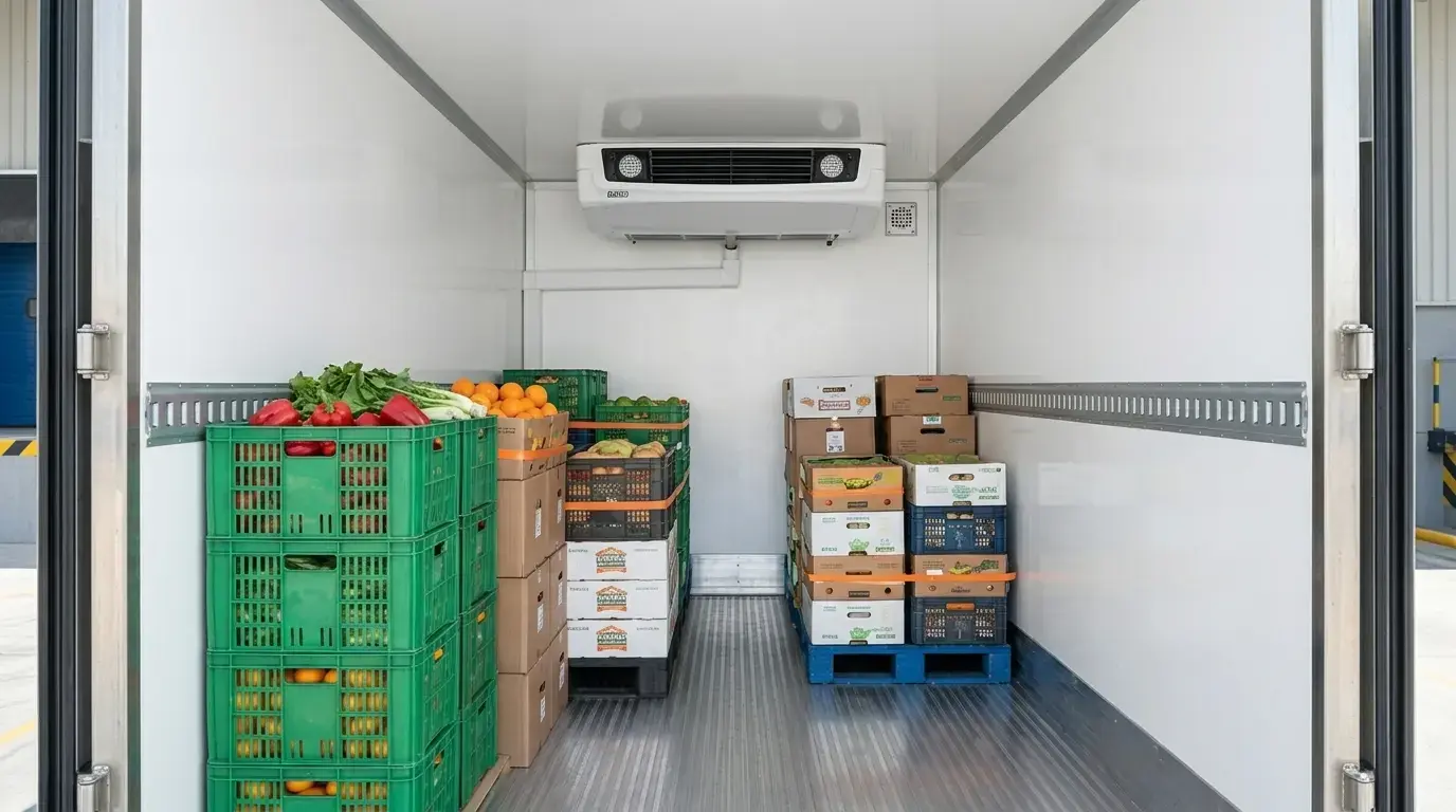 Mercedes 7 Ton Chiller Truck