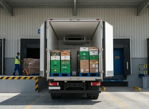 Mercedes 7 Ton Chiller Truck