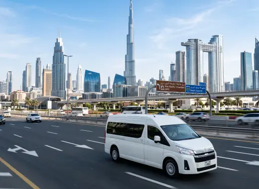 Rent 12 Seater Minivan in Dubai
