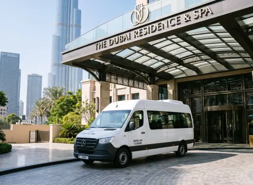 Rent 12 Seater Minivan in Dubai