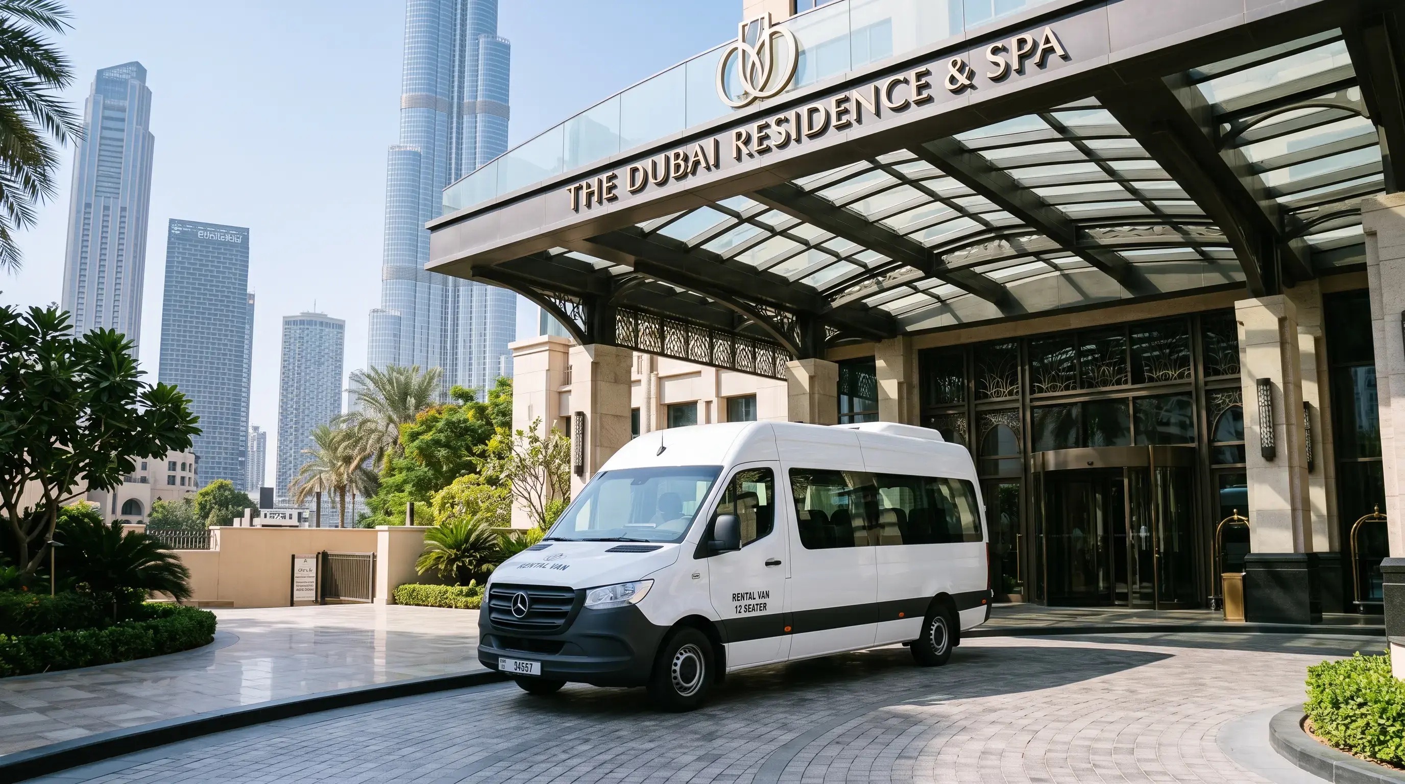 Rent 12 Seater Minivan in Dubai