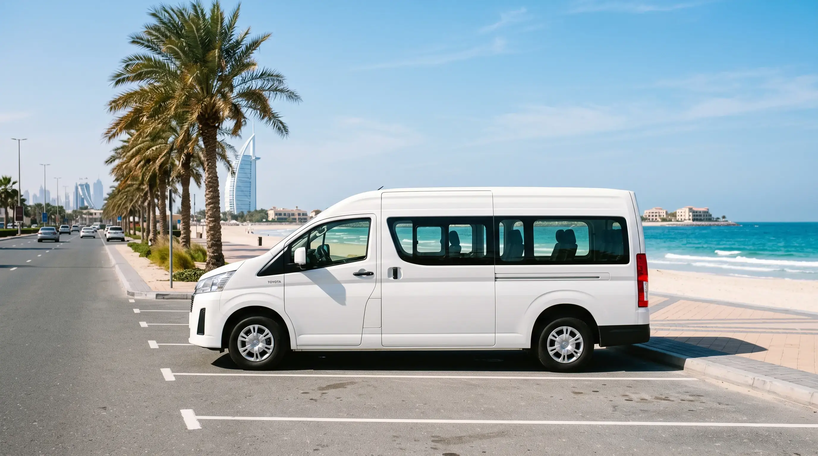 Rent 12 Seater Minivan in Dubai