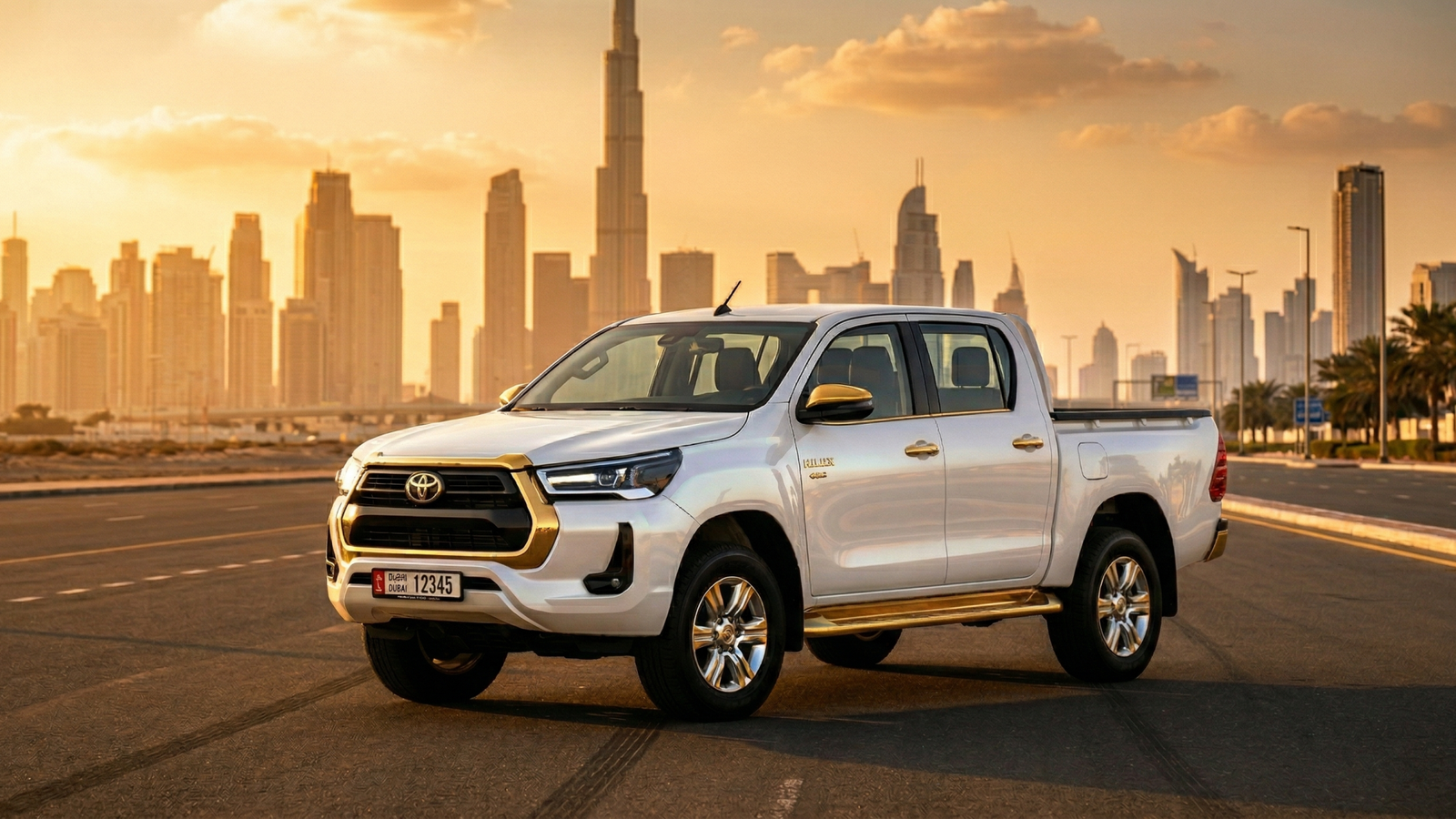 Double Cabin Pickup Rental In Dubai
