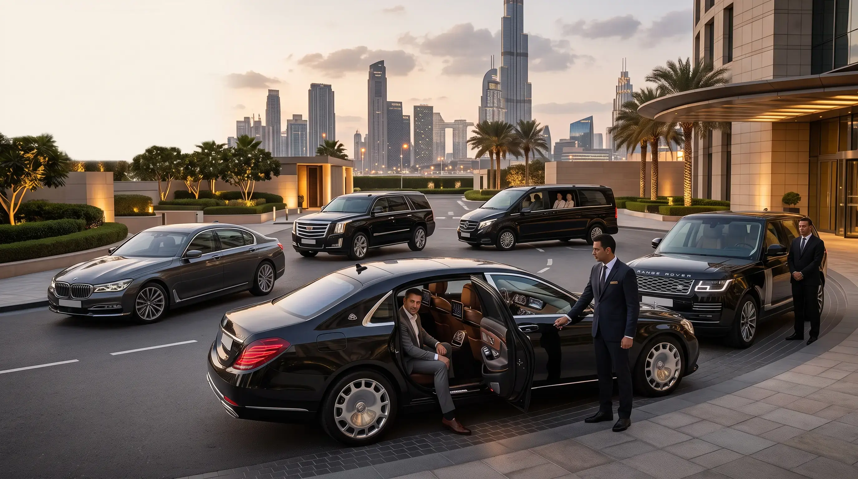 10 Luxury Cars for Chauffeur Hire in Dubai