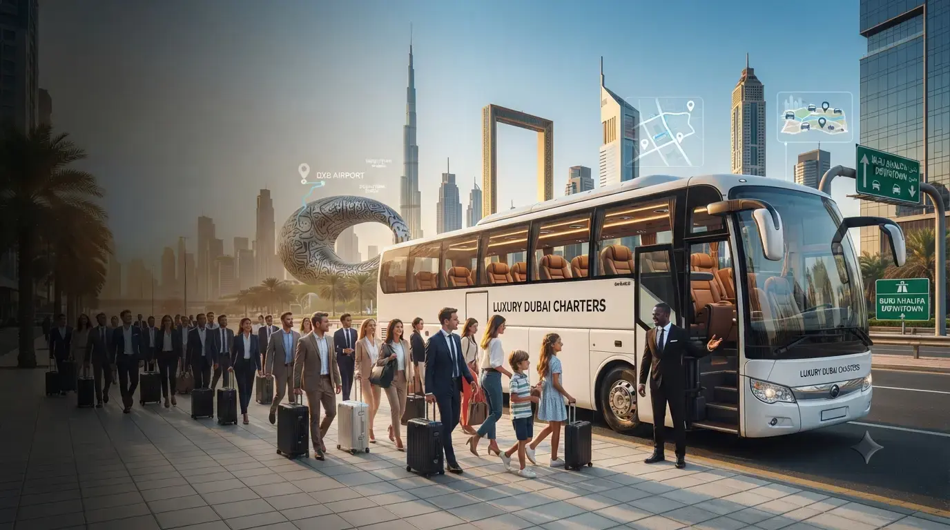 35 Seater Bus Rental in Dubai