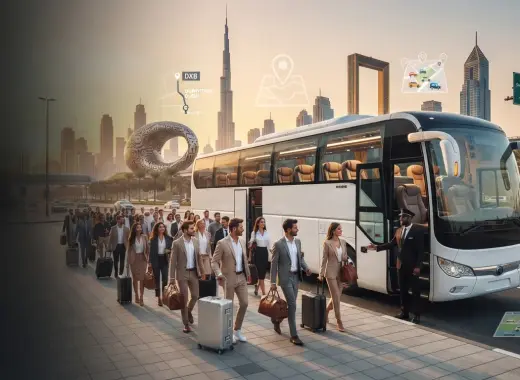 50 Seater Bus Rental in Dubai