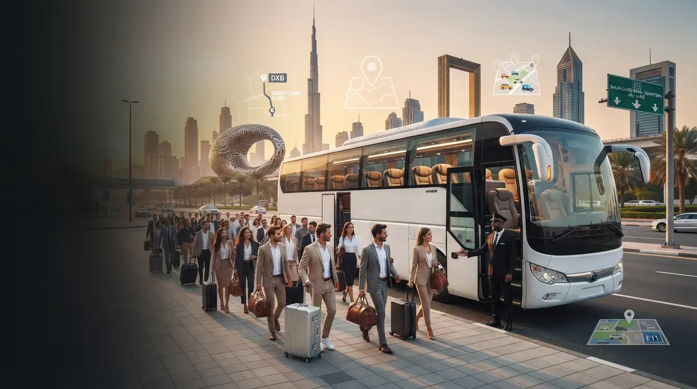50 Seater Bus Rental in Dubai