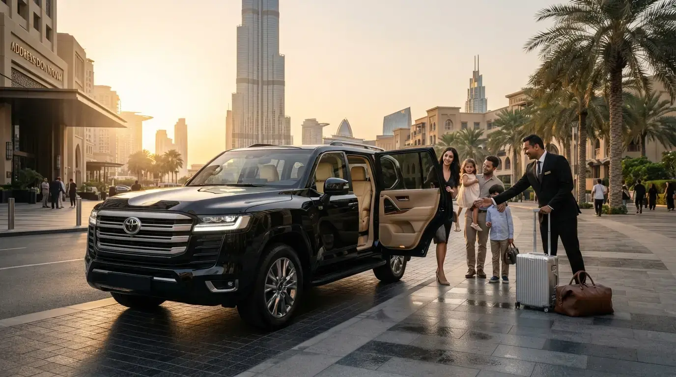7 Seater Car Rent in Dubai