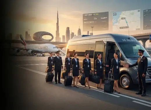 Airline Crew Transportation in Dubai