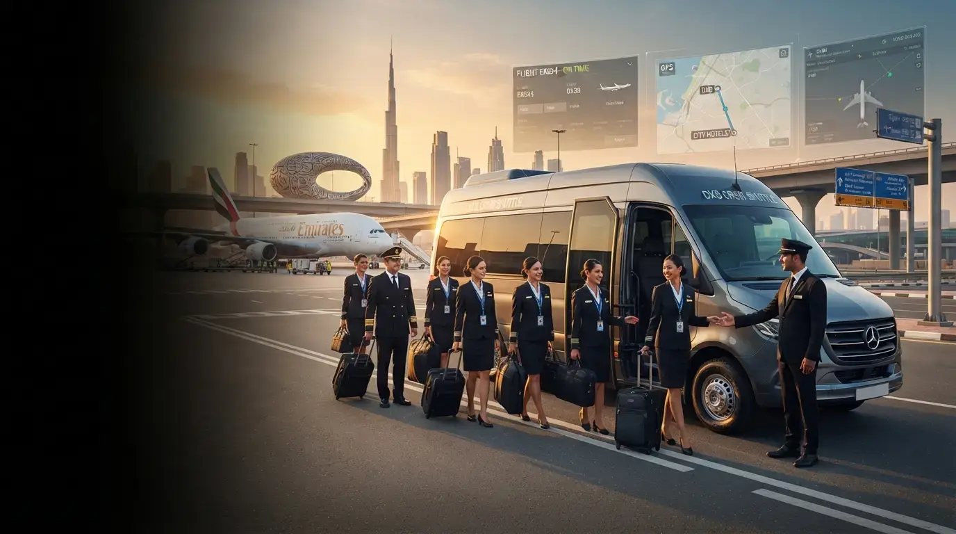 Airline Crew Transportation in Dubai
