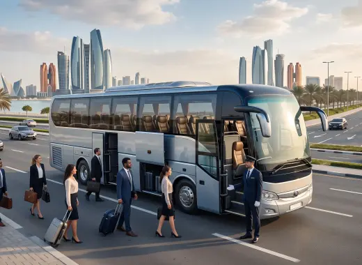 Bus Rental in Abu Dhabi