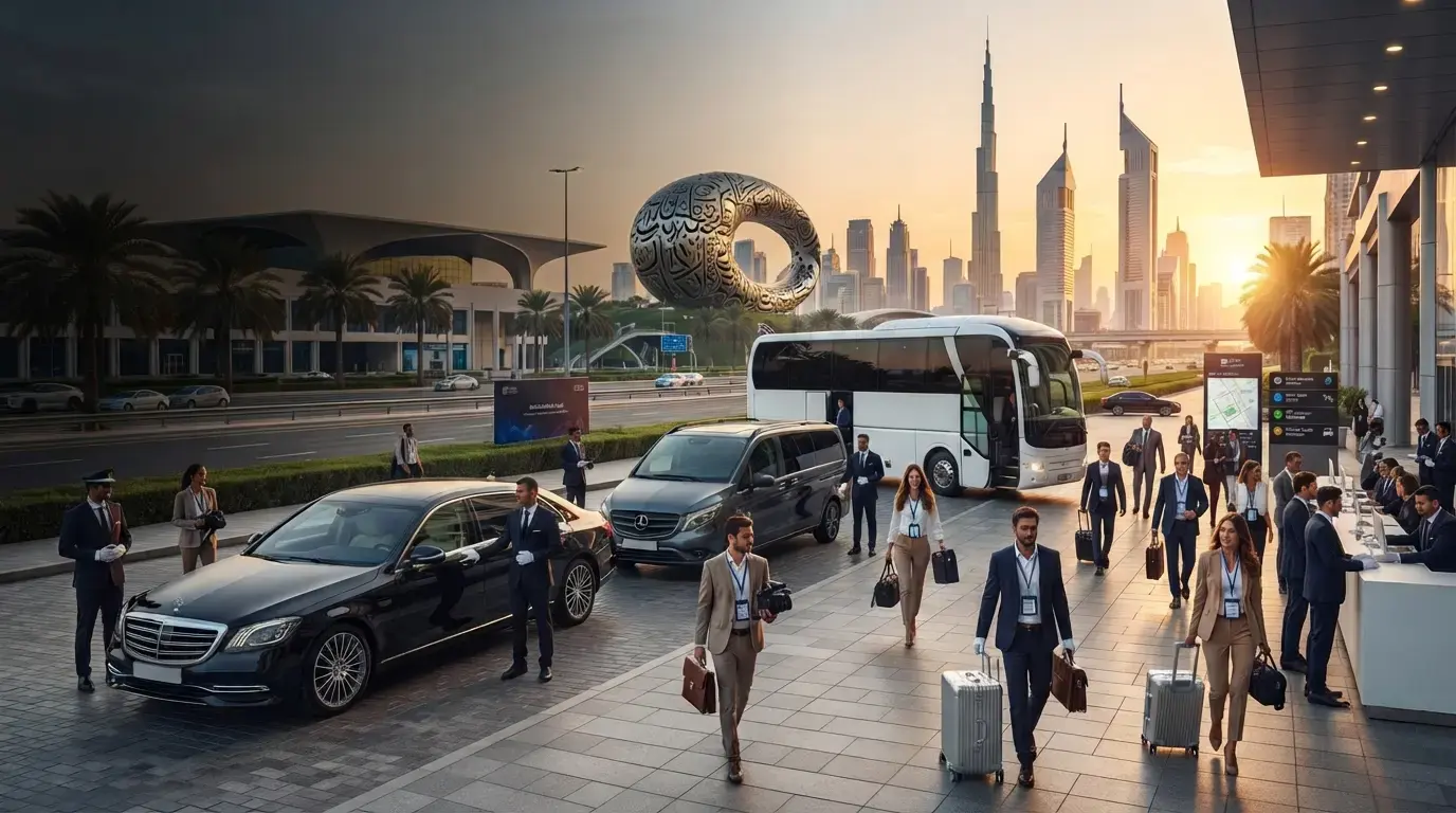 Events and Exhibitions Transport Services in Dubai
