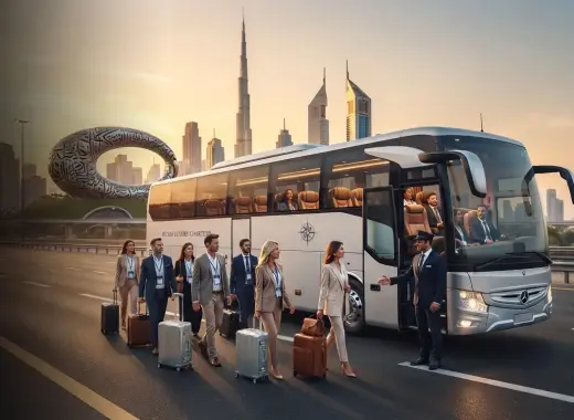 Private Charter Bus in Dubai and UAE