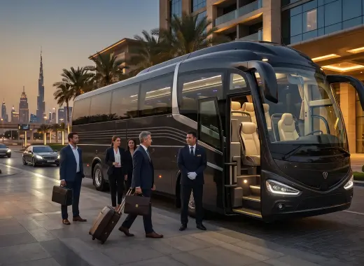 VIP Bus Rental In Dubai Travel