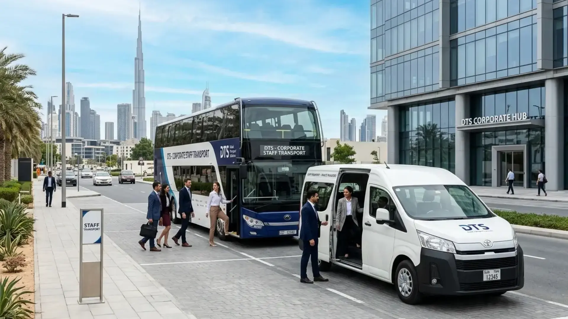 Corporate/Staff Transport Services in Dubai and UAE