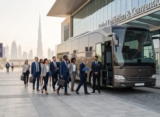 Events and Exhibitions Transport Services in Dubai