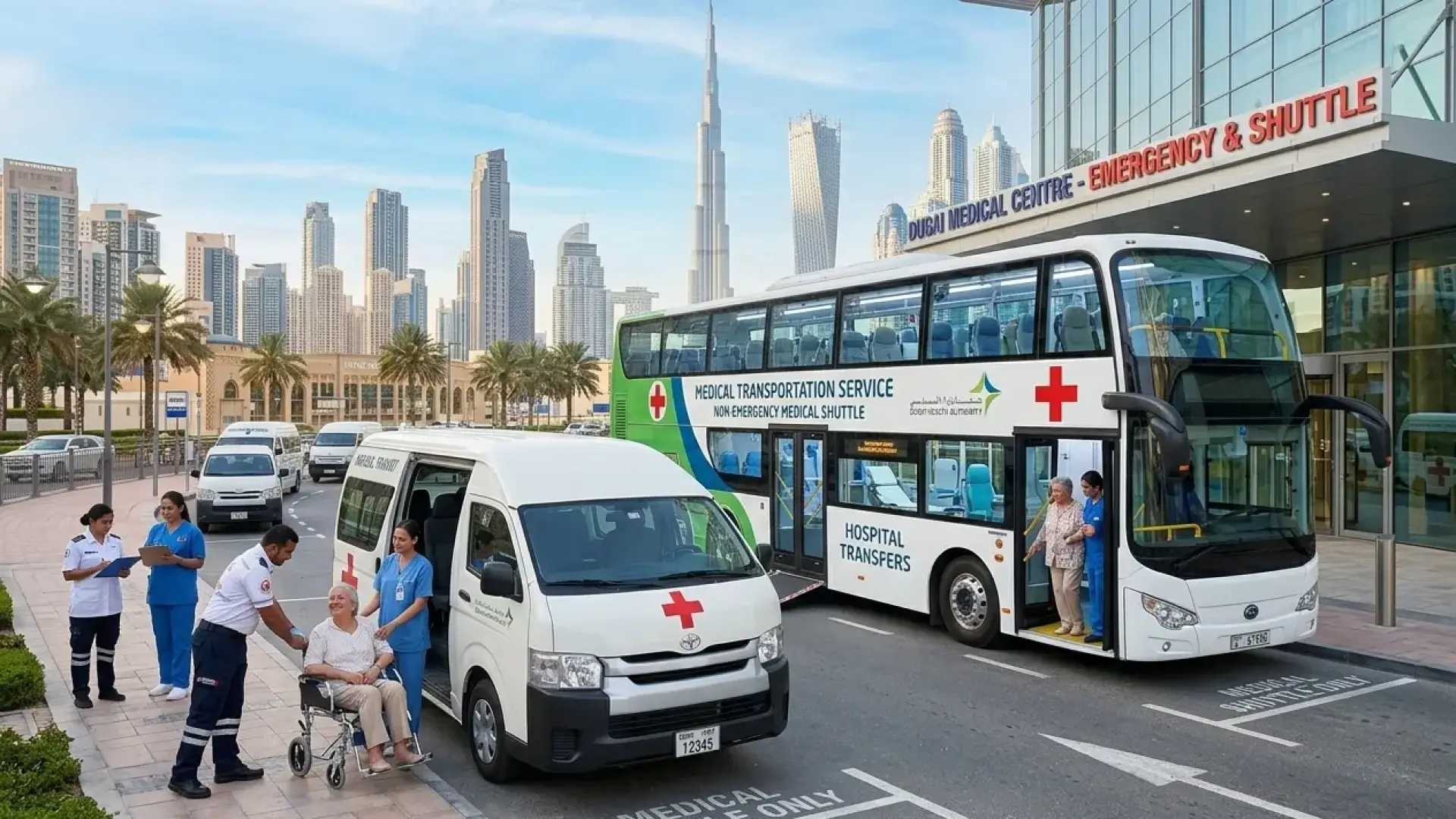 Medical and Healthcare Transport Services in Dubai