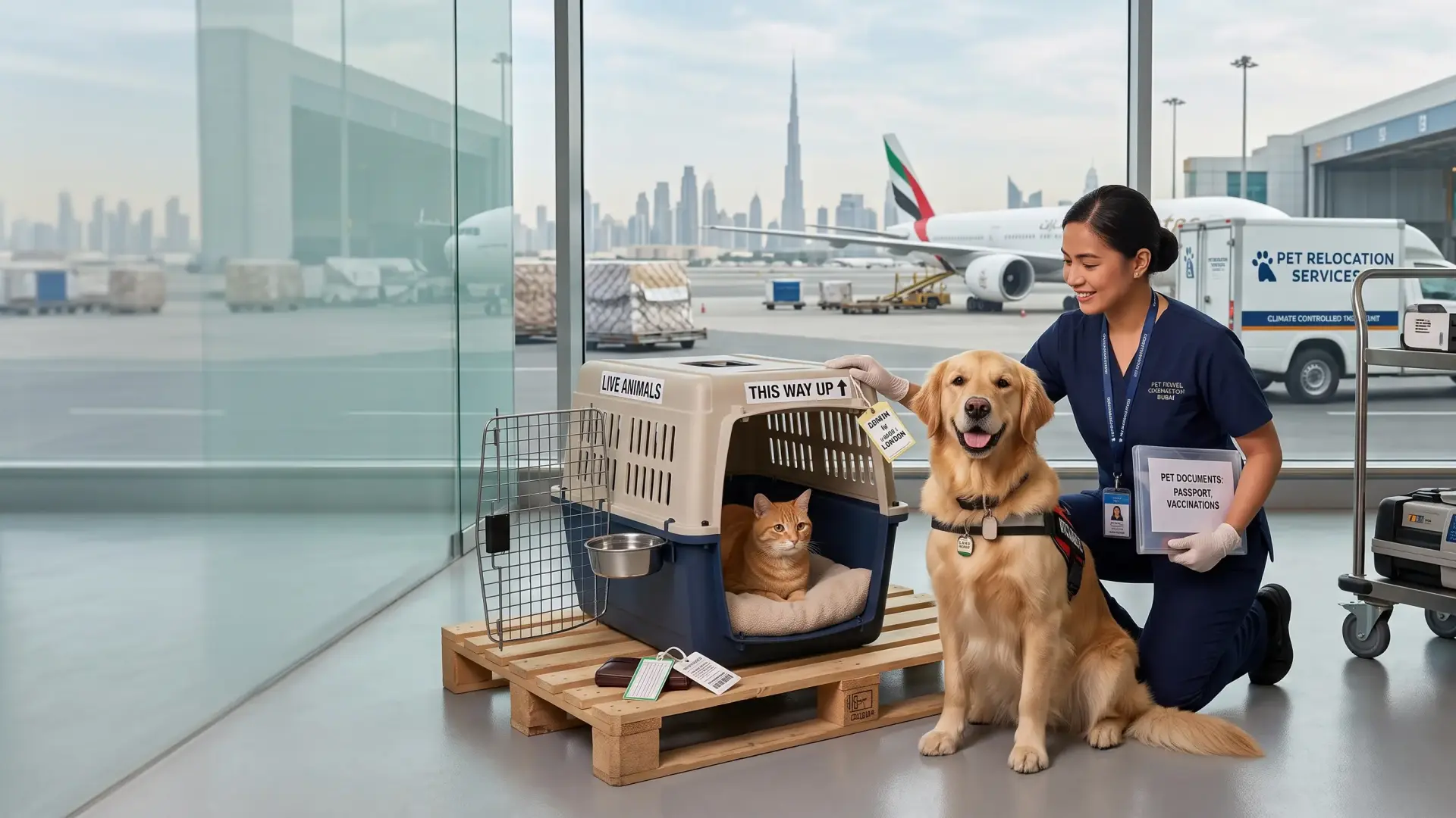 Pet Travel Services in Dubai