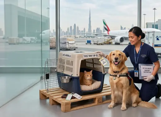 Pet Travel Services in Dubai