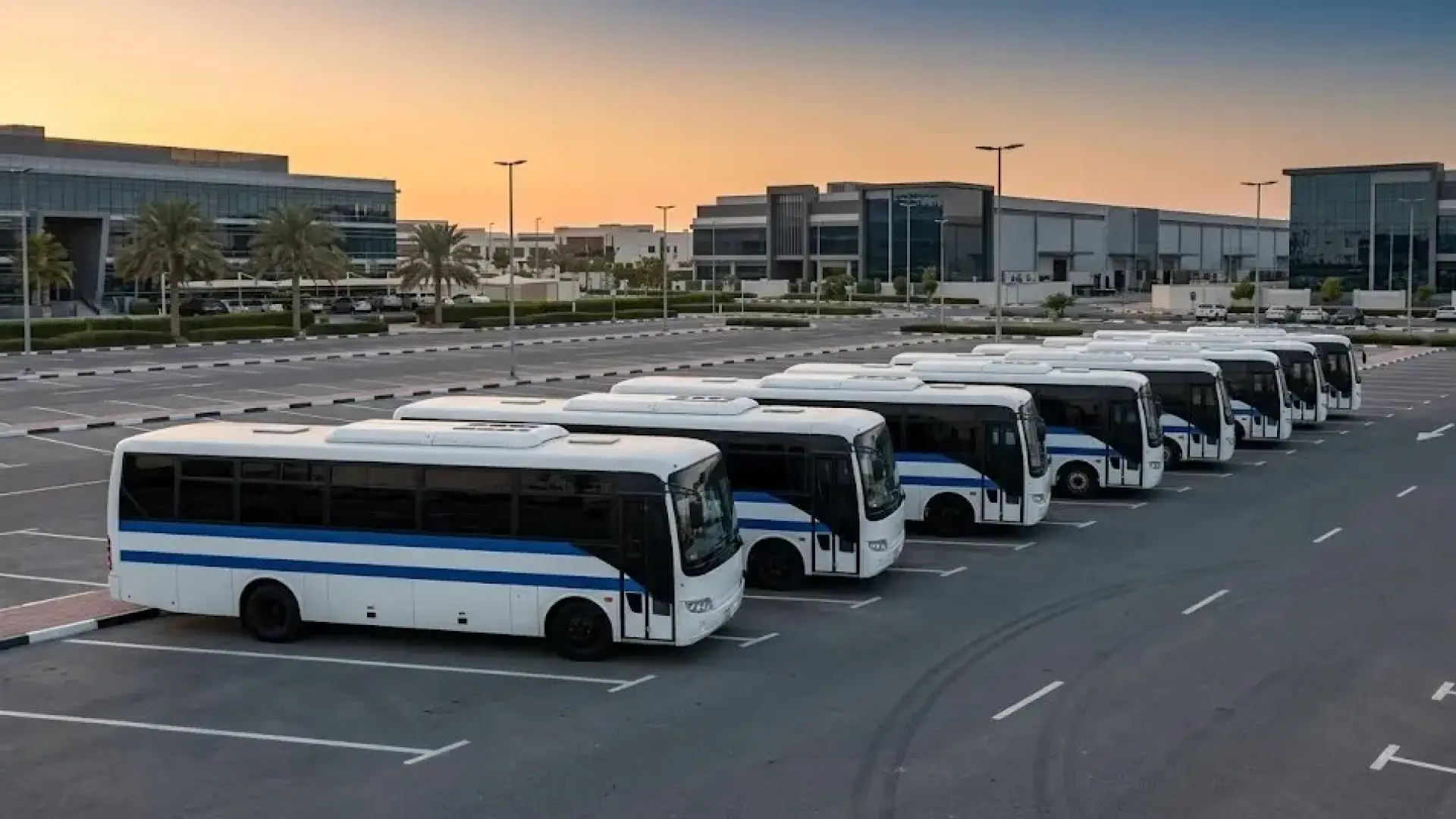 Staff Buses In Dubai