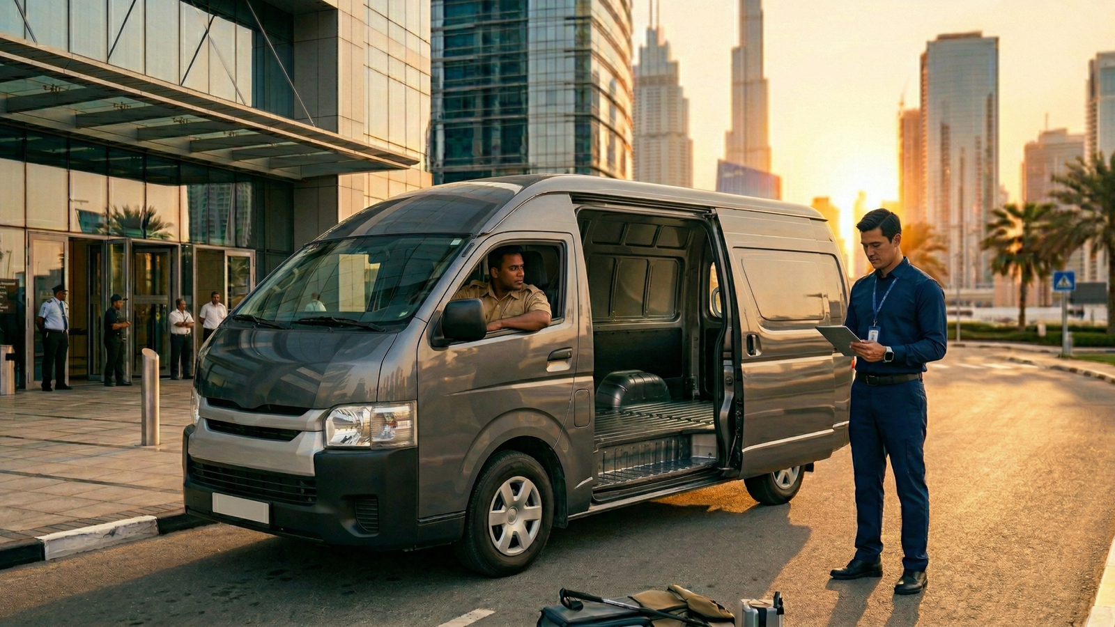 Zero Seater Van In Dubai